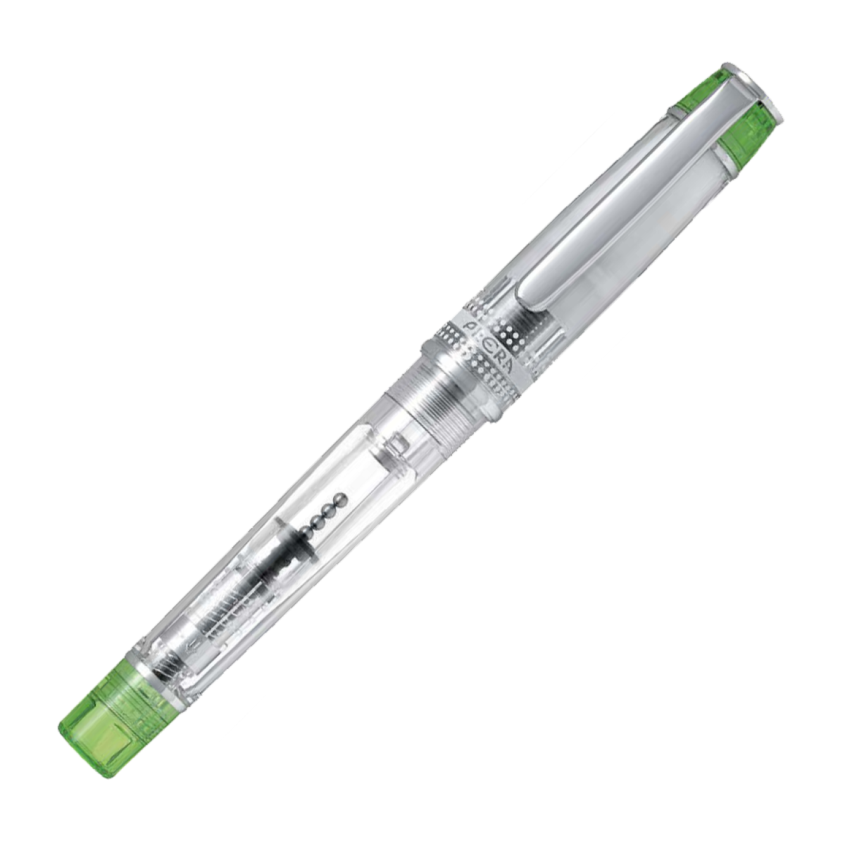 Pilot Prera Transparent Fountain Pen in Green